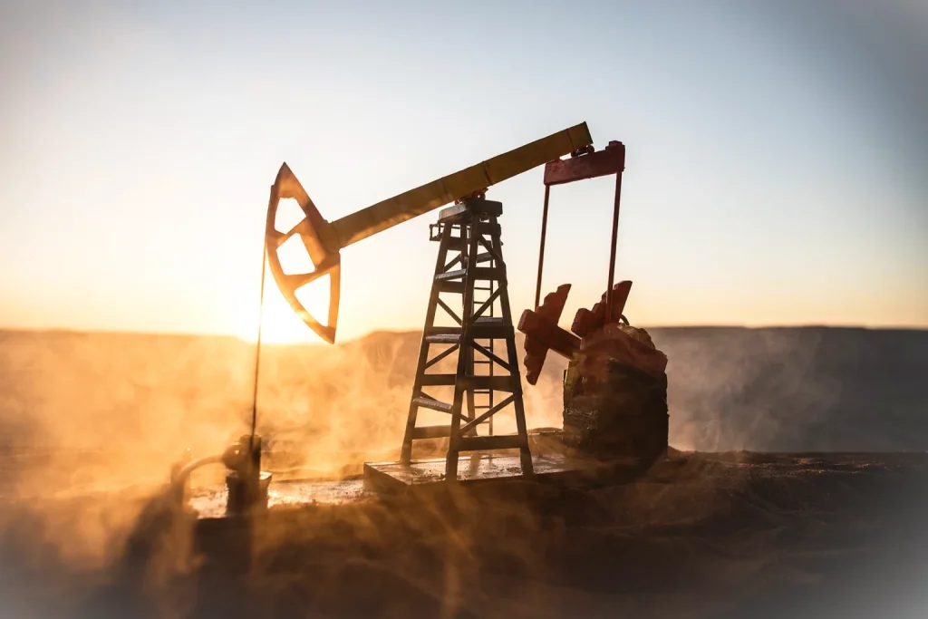 Máquina de extração de petróleo
